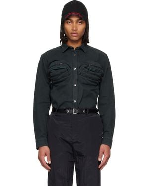 Martine Rose Bumbag Shirt - Black