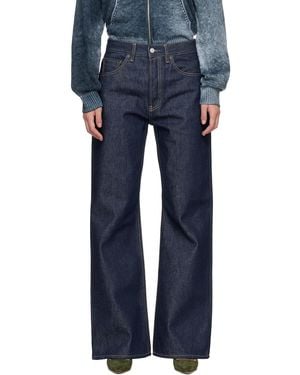 Acne Studios 2021F Regular Fit Jeans - Blue