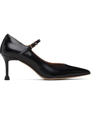 ShuShu/Tong Pointed-Toe Mary Jane Heels - Black