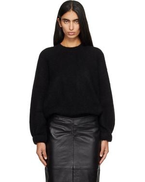 Isabel Marant Stacy Crewneck Jumper - Black