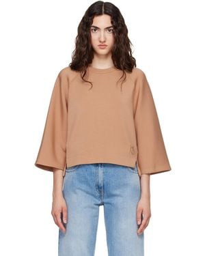 Weekend by Maxmara Tan Vasto Sweatshirt - Blue