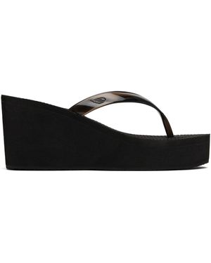 Ancient Greek Sandals Etheria Heeled Sandals - Black