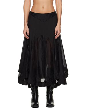 Our Legacy Petti Midi Skirt - Black