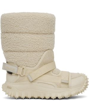 Moncler Off- Trailgrip Chalet Gtx Boots - Natural