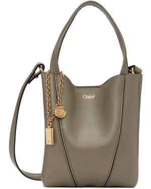 Chloé Small Spin Tote - Grey