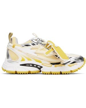 Off-White c/o Virgil Abloh イエロー＆ホワイト Be Right Back スニーカー - ブラック