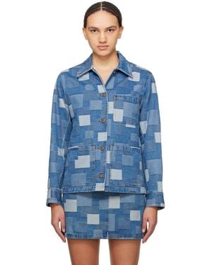 A.P.C. . Indigo Silva Denim Jacket - Blue