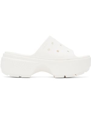 Crocs™ Stomp Slides - Black
