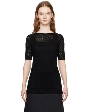 TOTEME Toteme Black Slim T-shirt