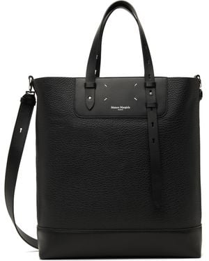 Maison Margiela ブラック Vertical Shopping バッグ