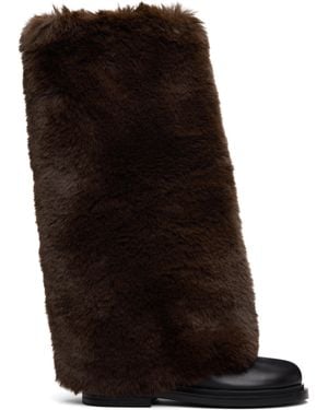 EPINGLER Combi Socks Tall Boots - Black