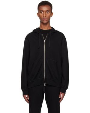 Reigning Champ Midweight Terry Standard Zip-Up Hoodie - Black
