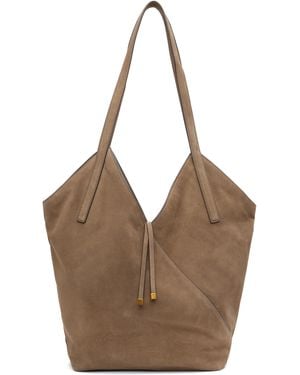 Rag & Bone Taupe Alix Suede Tote - Brown