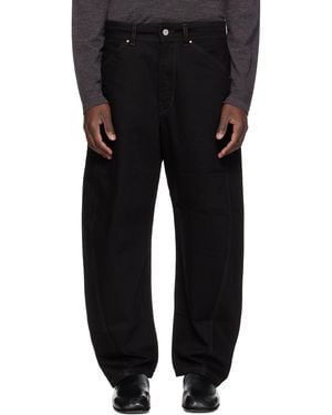 Lemaire Twisted Workwear Jeans - Black