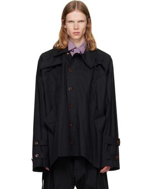 Vivienne Westwood Asymmetric Over Jacket - Black