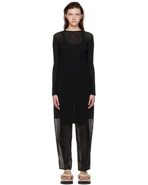 GIA STUDIOS Cotton Jumper - Black