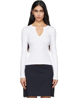 Flore Flore Iman Longsleeve T-Shirt - White