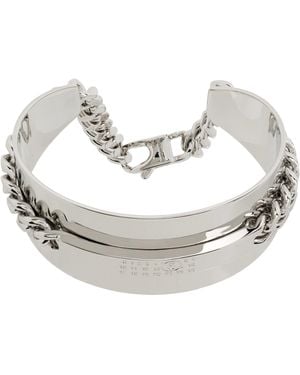 MM6 by Maison Margiela Vitrine Bracelet - Metallic