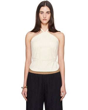Baserange Off- Mar Top - White