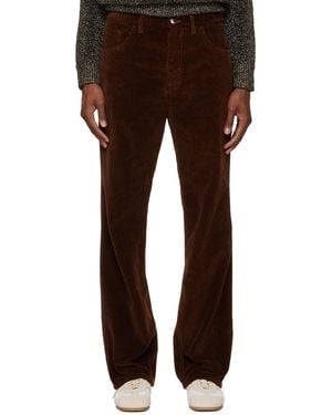 Marni Corduroy Flared Trousers - Brown