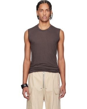 Rick Owens Temple Basic Sl Tank Top - Black