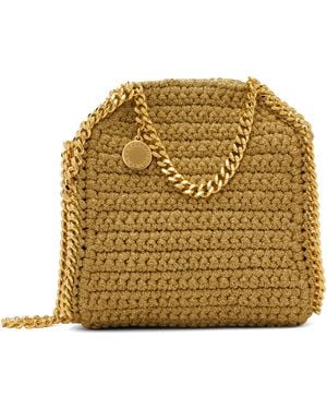 Stella McCartney ゴールド タイニー Falabella ルレックス クロシェ トートバッグ - メタリック