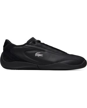 Lacoste Protect Leather Trainers - Black