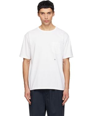 Nanamica Coolmax Jersey Pocket T-Shirt - White