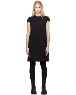 Moncler Knife Pleat Minidress - Black
