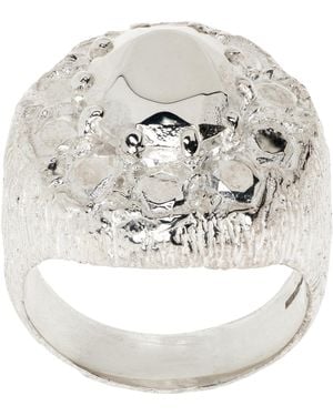 Bleue Burnham Impressions Burnham Signet Ring - Metallic