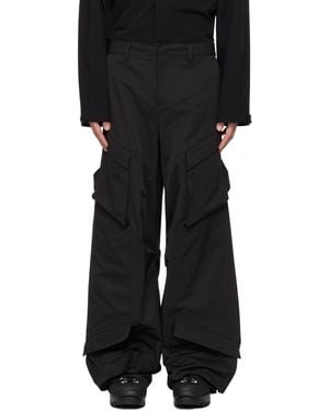 HELIOT EMIL Cellulae カーゴパンツ ブラック メンズ HELIOT EMIL ブラック Cellulae カーゴパンツ ブラック | Lyst