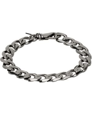 Emanuele Bicocchi Ssense Exclusive Edge Bracelet - Black