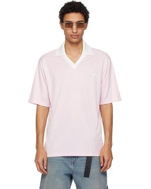 Courreges Oversized Sports Polo - White