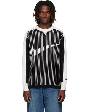 Nike Pull Noir Et Blanc