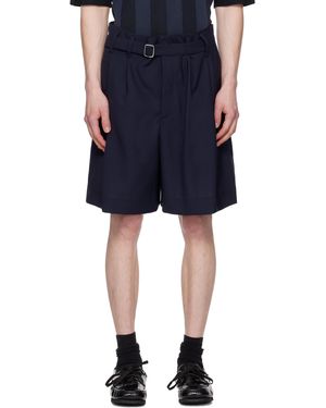 Jacquemus ネイビー La Croisière 'The Fernando' ショートパンツ - ブルー