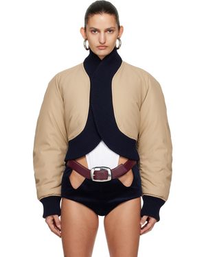 Jean Paul Gaultier 'The Bomber' Jacket - Blue