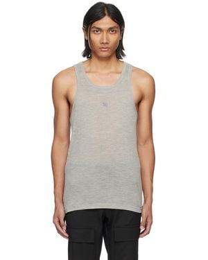 MISBHV Grey 'the M' Tank Top - Black