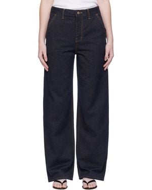 ARCH THE Point Button Jeans - Blue