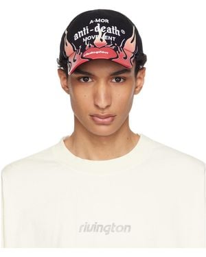 RIVINGTON roi Rebis 'Anti-Death' Cap - White