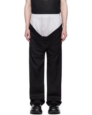 NAMESAKE Del Trousers - Black