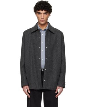 A.P.C. Snap Closure Jacket - Black