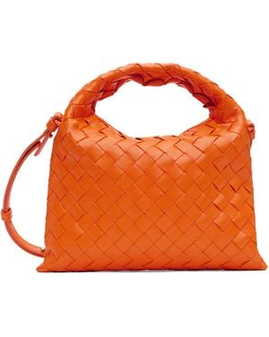 Bottega Veneta Orange Mini Hop Bag