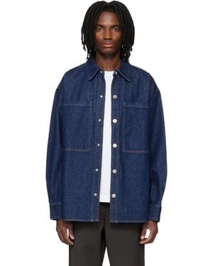 Agolde Atticus Denim Shirt - Blue