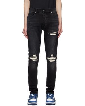 Amiri Mx1 Ultrasuede ジーンズ - ブラック