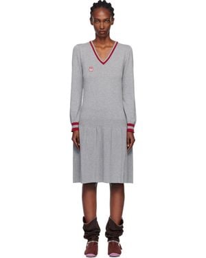 Kiko Kostadinov Vivian Jumper Midi Dress - Black