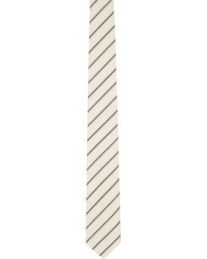 Louis-Gabriel Nouchi Off- Rayée Tie - Black