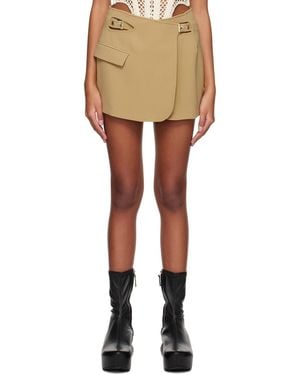 Dion Lee Interlock Blazer Miniskirt - Black