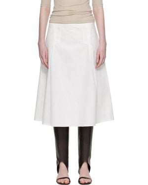Paloma Wool Dimi Midi Skirt - White