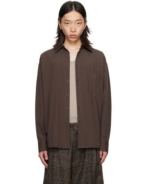 colbo Burgundy Banaras Shirt - Black