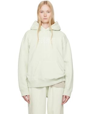 MM6 by Maison Martin Margiela グリーン Unbrushed Sweat Jersey フーディ - ナチュラル